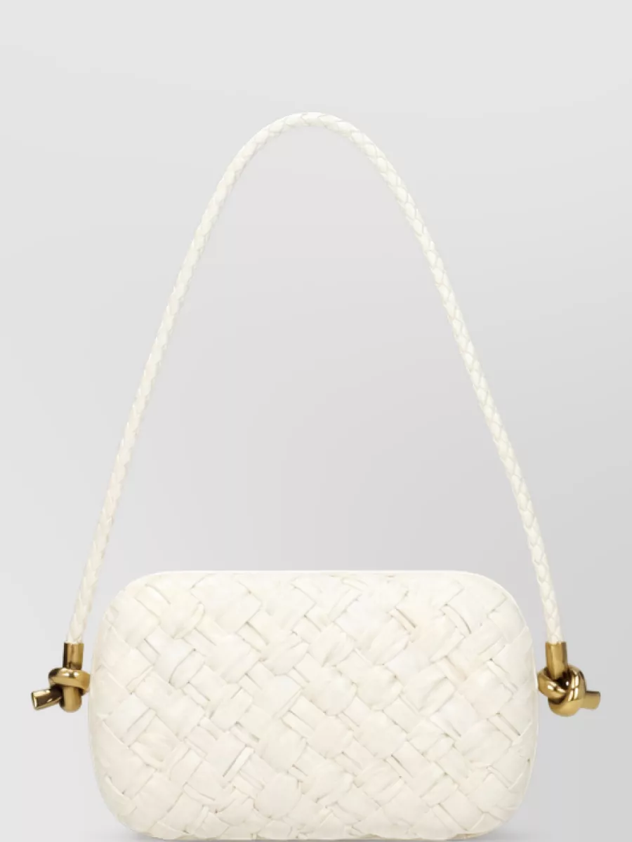 Bottega Veneta Knot Leather Clutch Bag