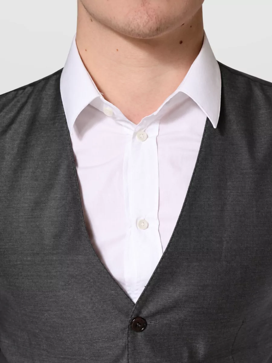 Dolce&Gabbana Wool Silk Waistcoat