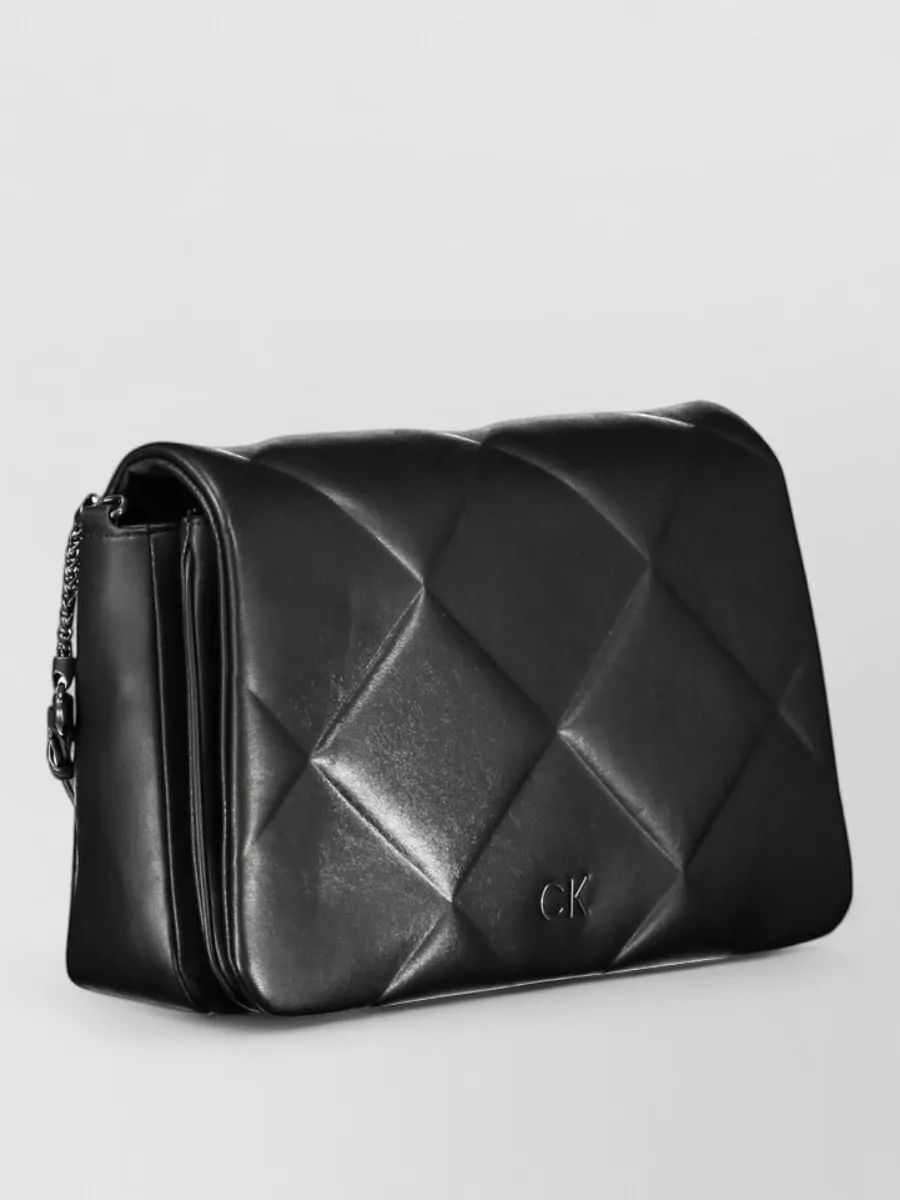 Calvin Klein Quilted Clutch Bag
