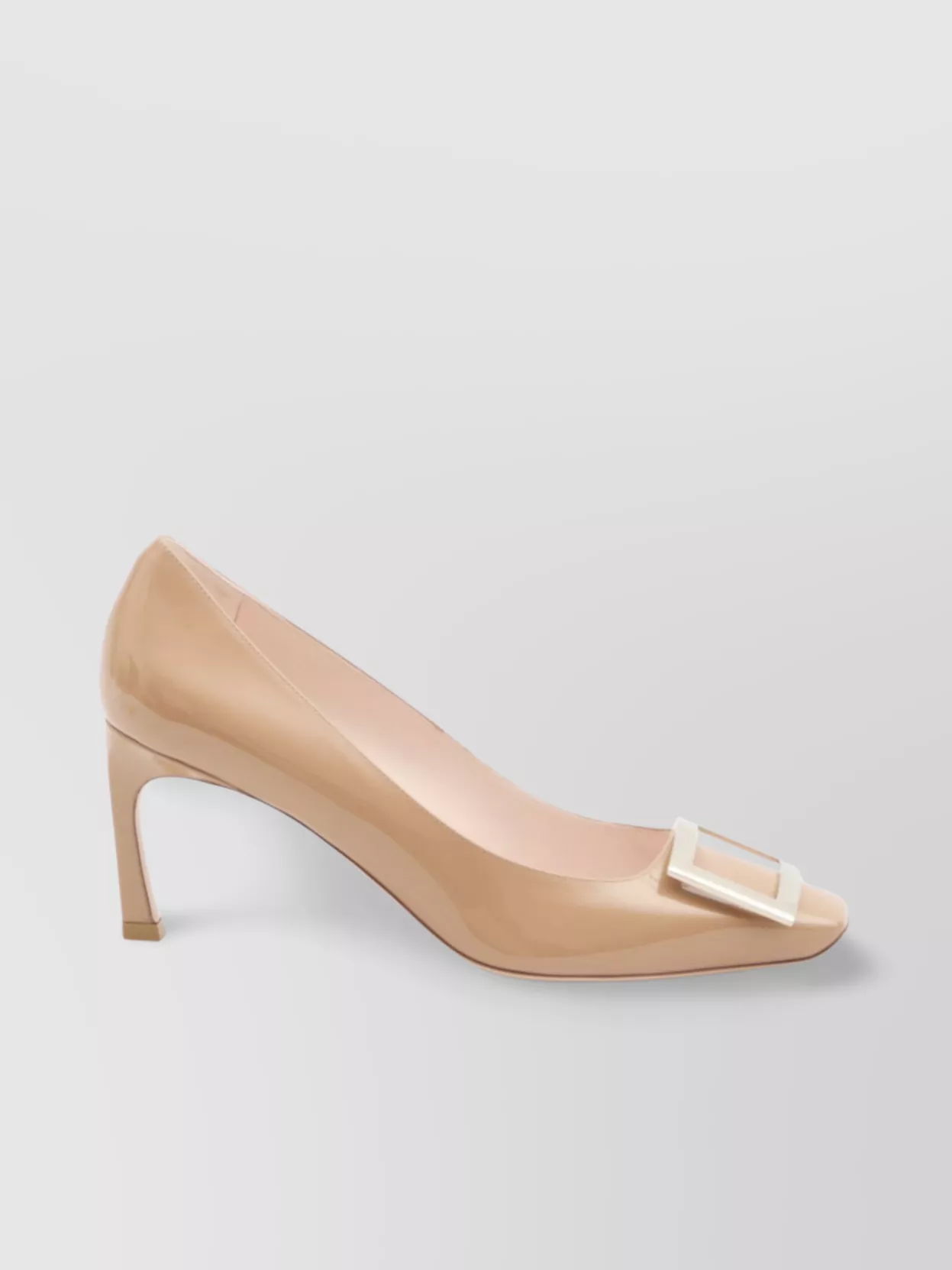 Roger Vivier Trompette square toe pumps | The Fashion Square