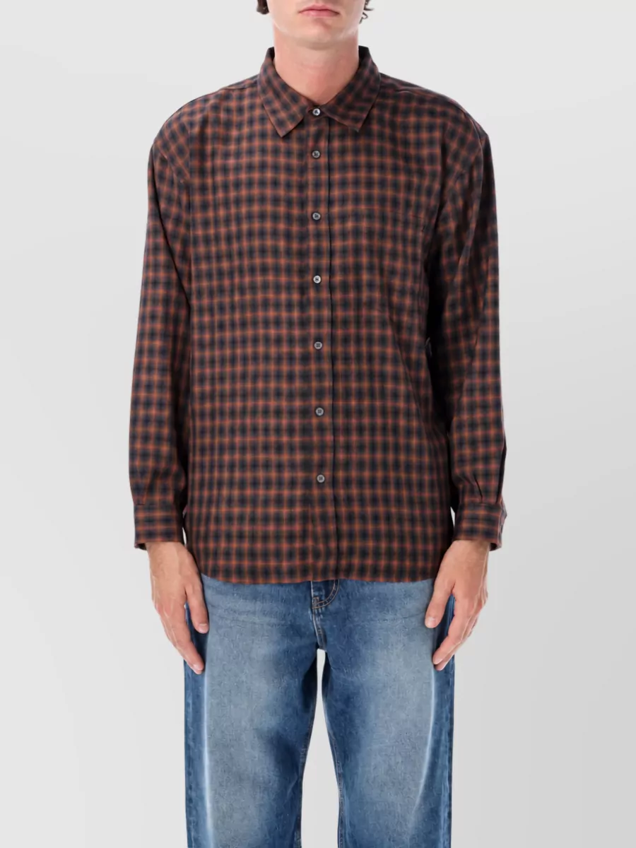 Dunst Checked flannel shirt