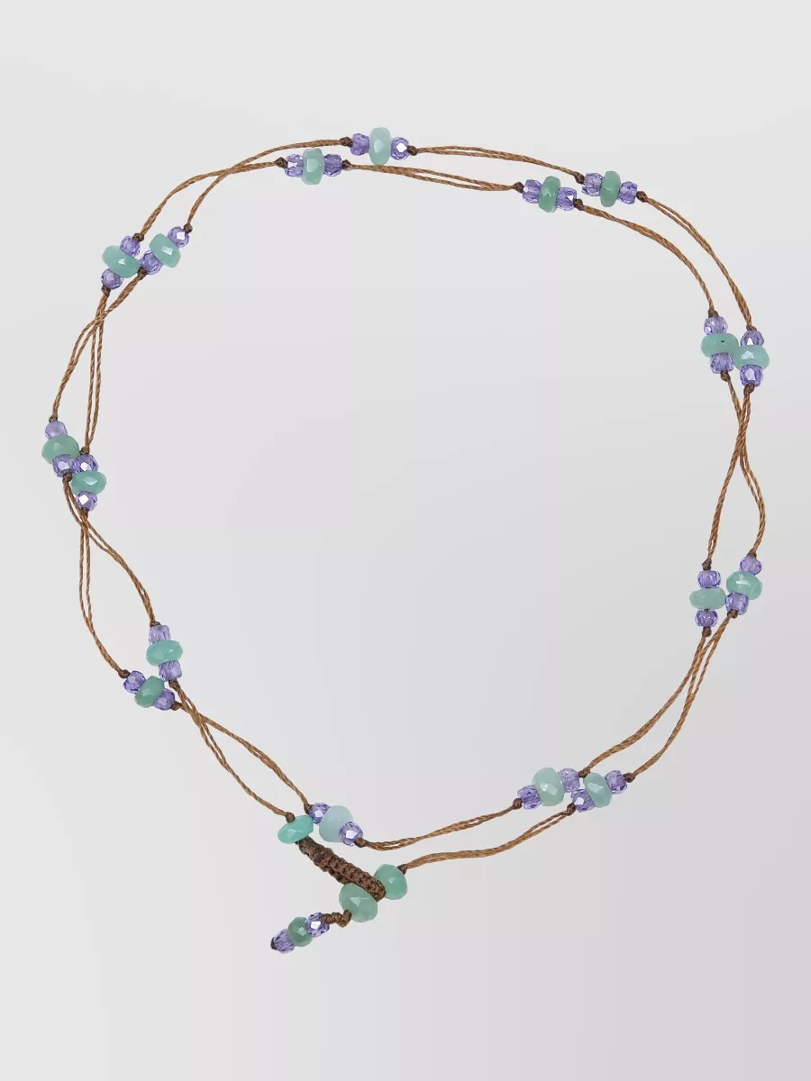 Sharing quartz pendant necklace