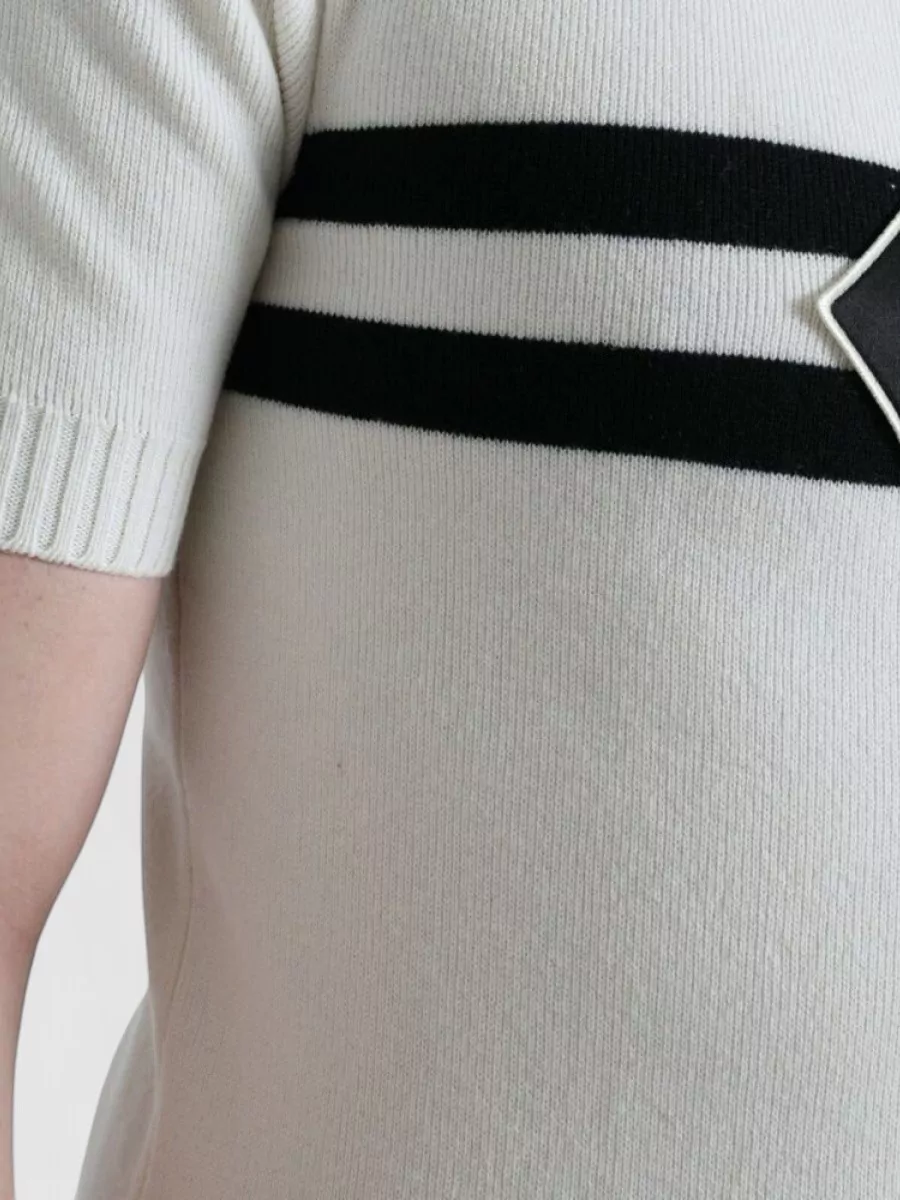 Dolce&Gabbana Cashmere Short-Sleeve Polo Shirt
