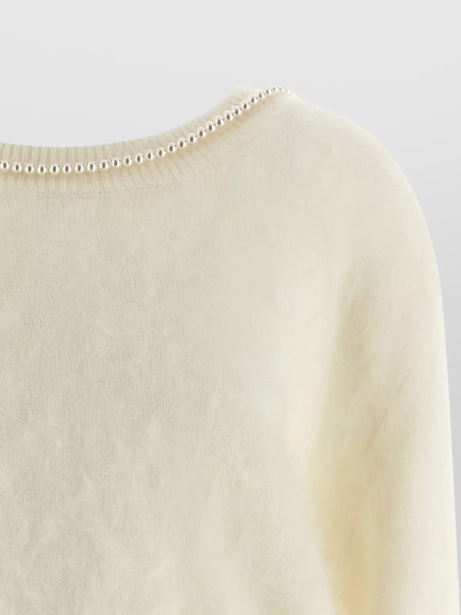 Bernadette Cashmere Long-Sleeve Sweater