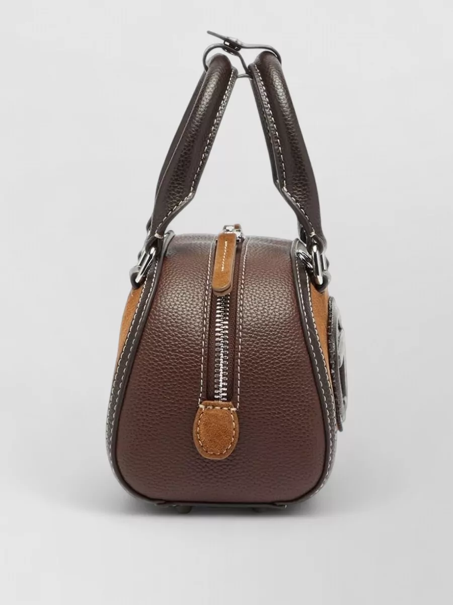 Diesel 1Dr Small Leather Dome Crossbody Bag