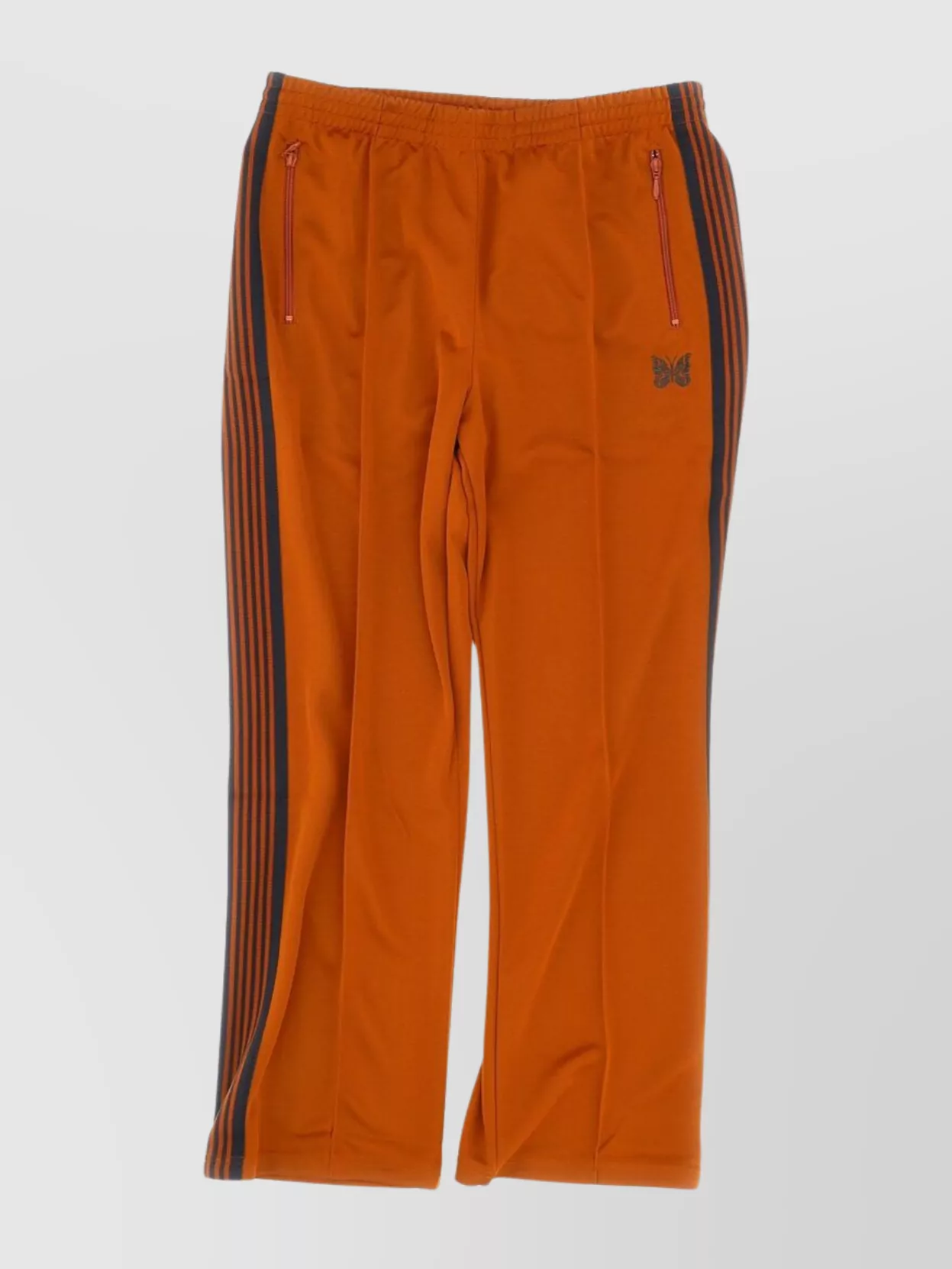 Needles Smooth Poly Track Pant In Orange