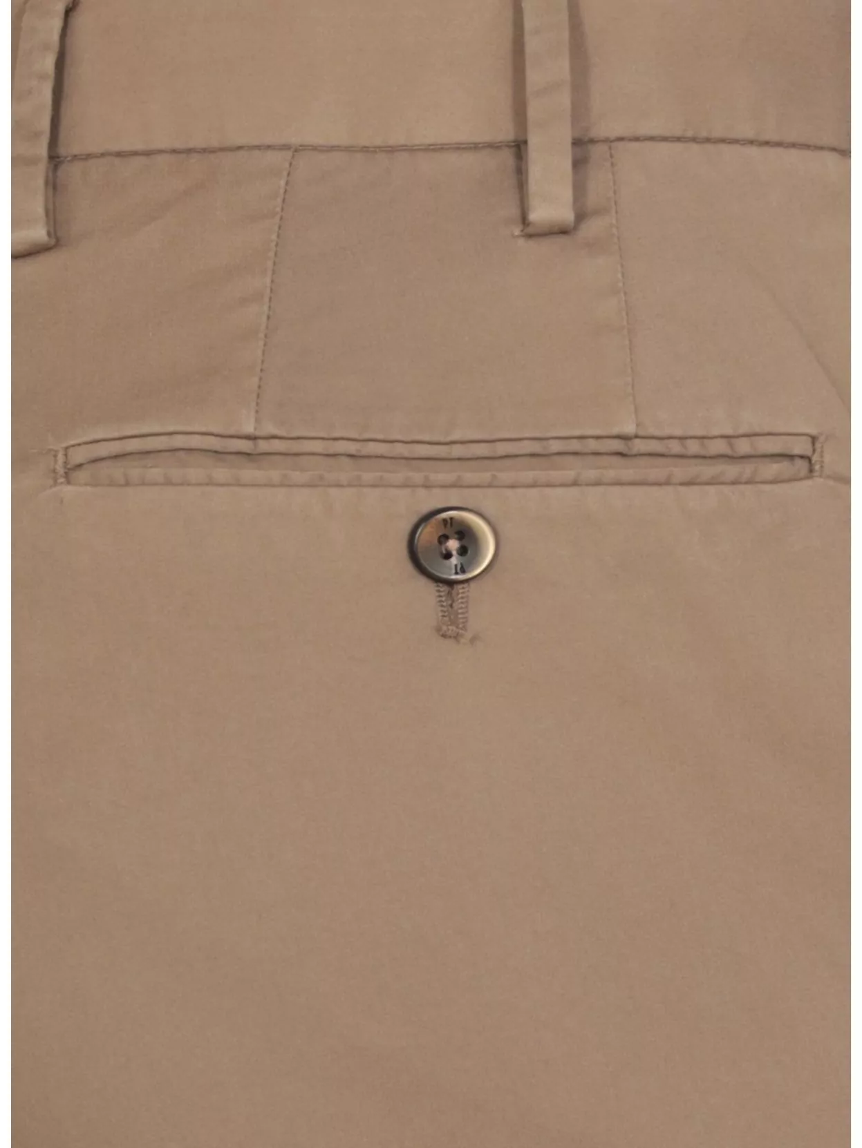 Pt Torino Straight Cotton Trousers Pockets