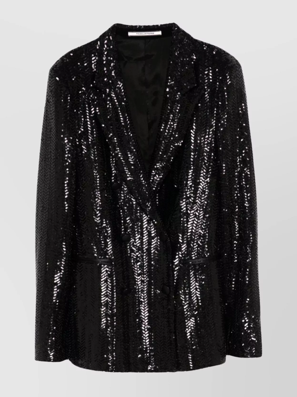 Tagliatore Woman Sequin Embellished Jacket