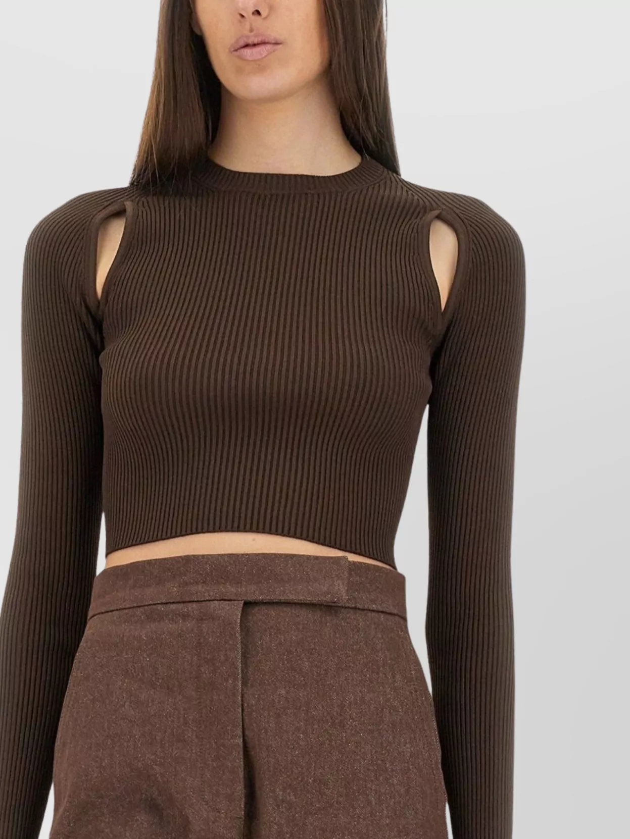 Max Mara Knitwear With Cut-Outs And Slim Fit