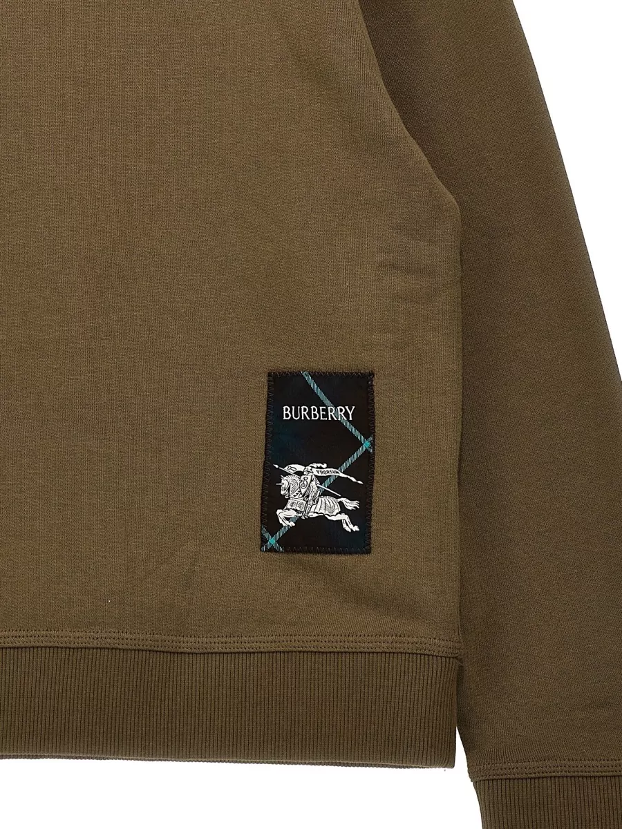 Burberry Cotton Logo Sweatshirt