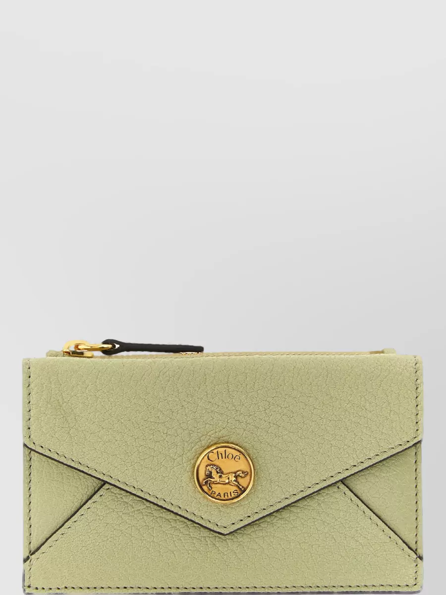 Chloé leather envelope small wallet