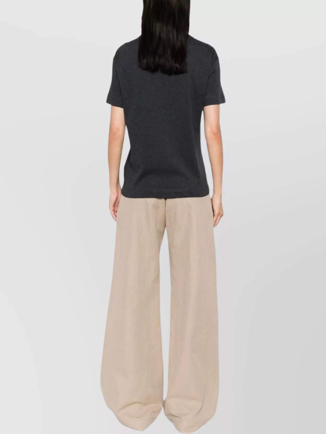 Brunello Cucinelli Cotton Crew Neck T-Shirt With Patch Pocket