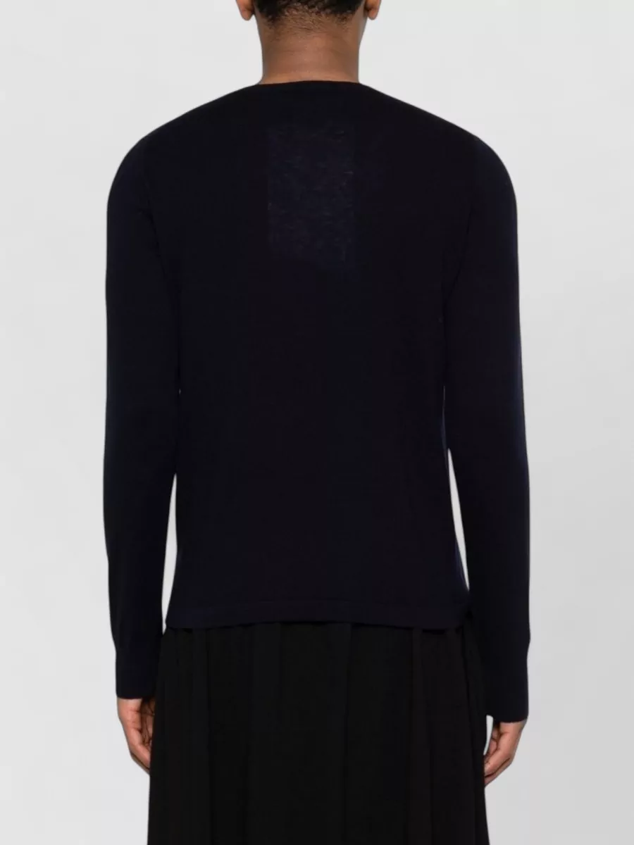 Extreme Cashmere Wool And Cashmere Ribbed Crew Neck Sweater