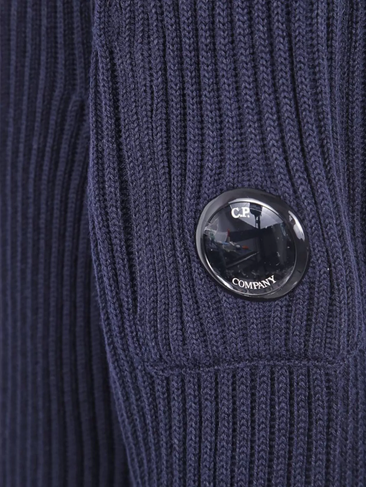 C.p. Company Crew Neck Long Sleeve Knitwear Re-Wool