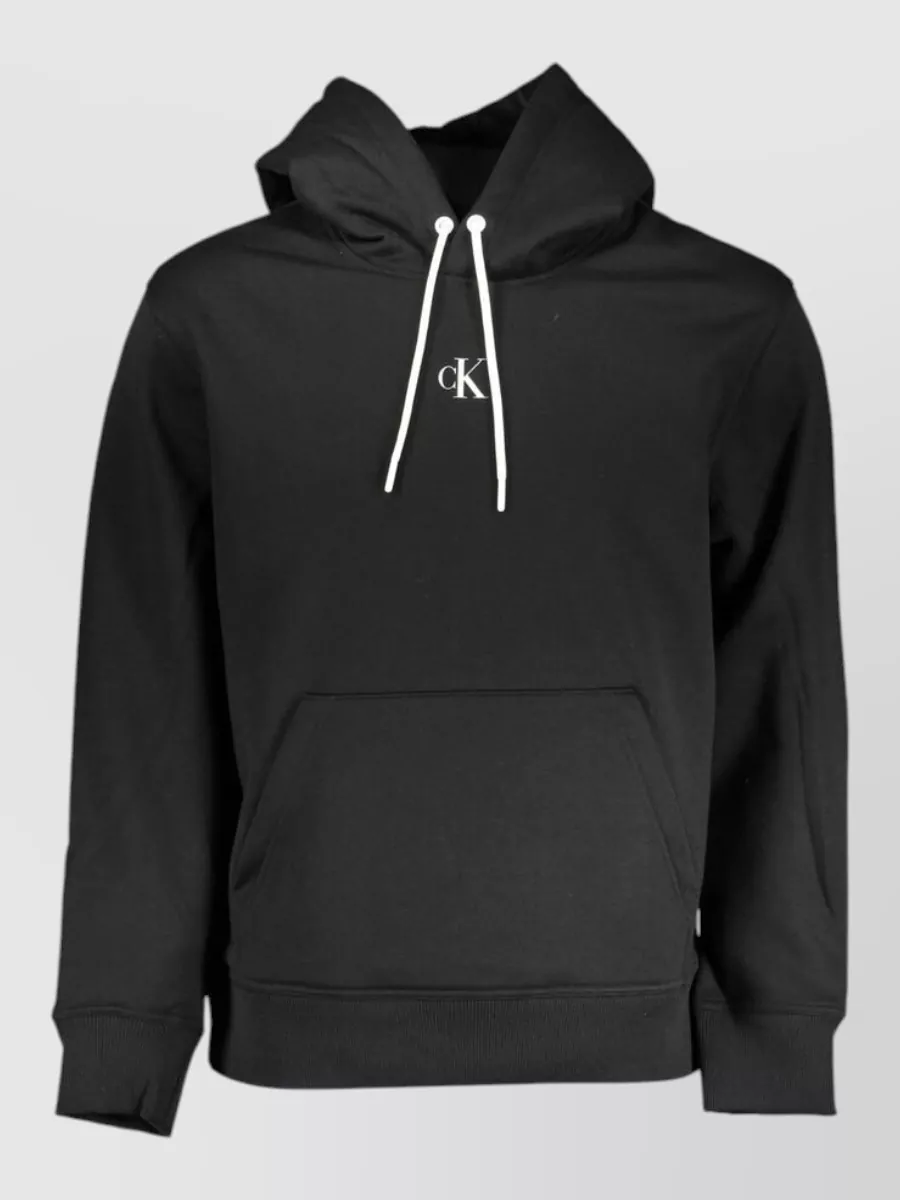 Calvin Klein Logo-print hooded sweatshirt