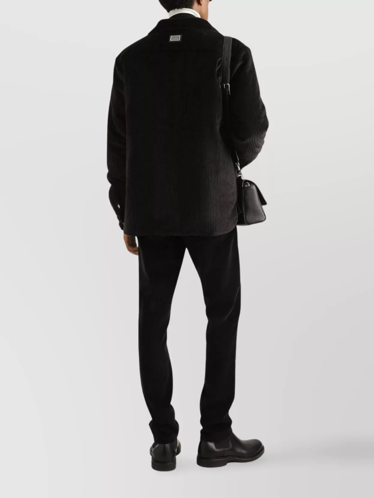 Dolce&Gabbana Corduroy Texture Shirt Chest Pockets