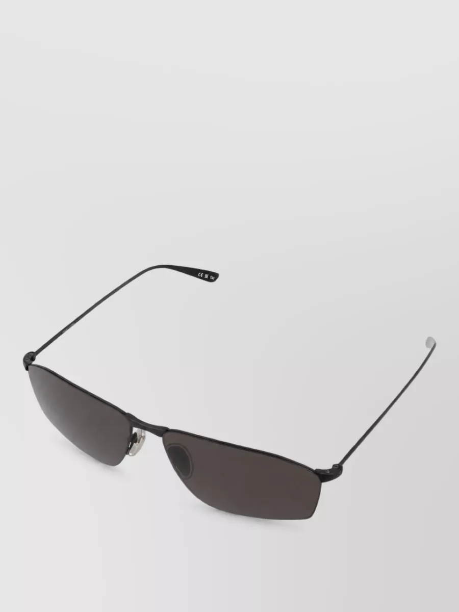Balenciaga metal square sunglasses