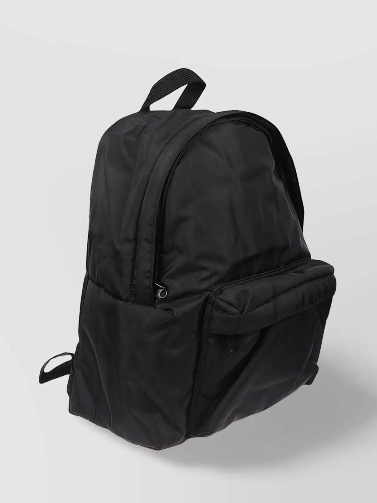 Comme Des Garçons Nylon Backpack With Front Zip Pocket