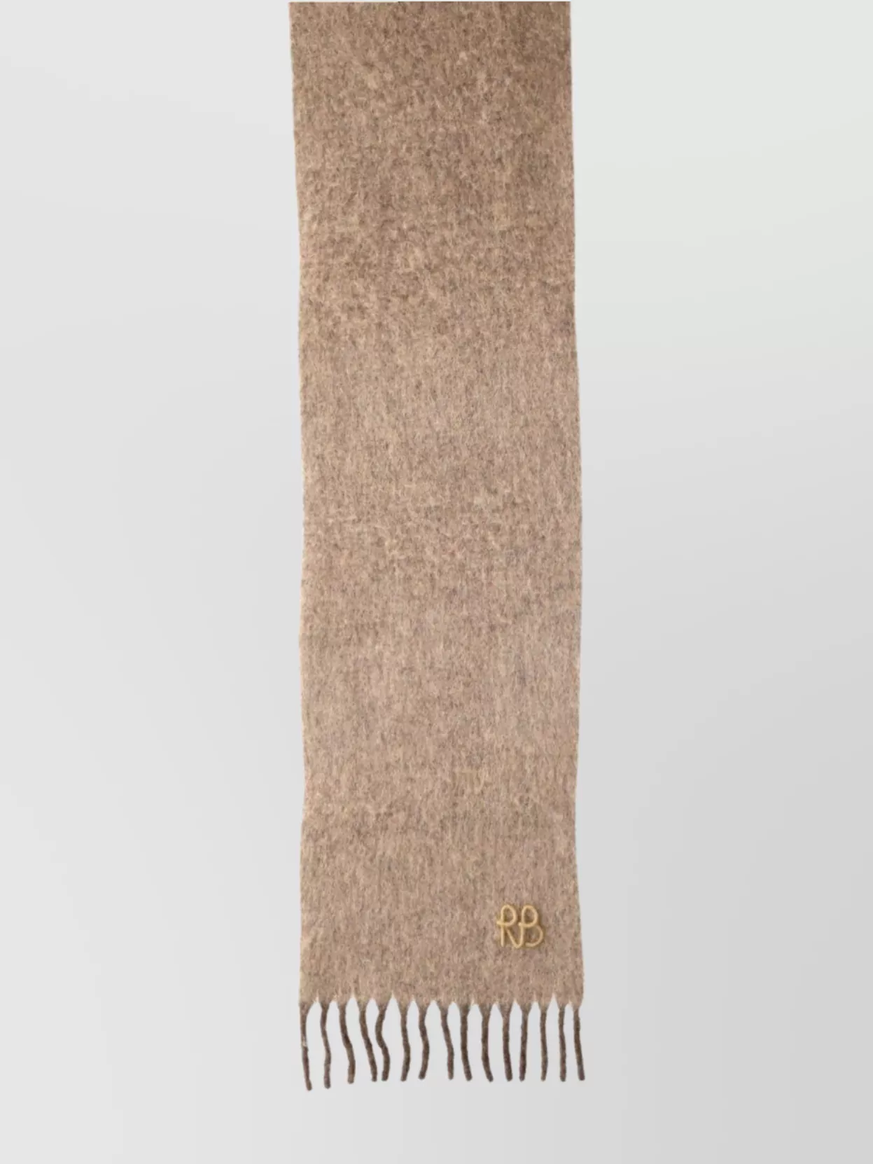 Ruslan Baginskiy Rectangular Scarf Fringed Edges