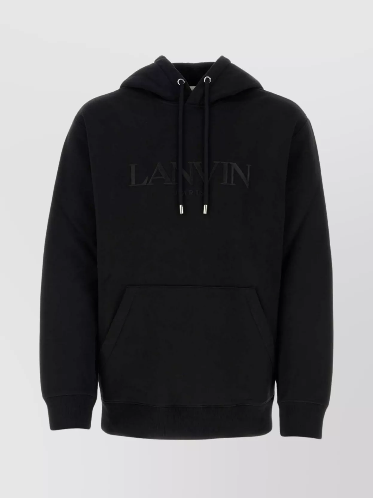 Shop Lanvin Cotton Sweatshirt With Hood And Pocket