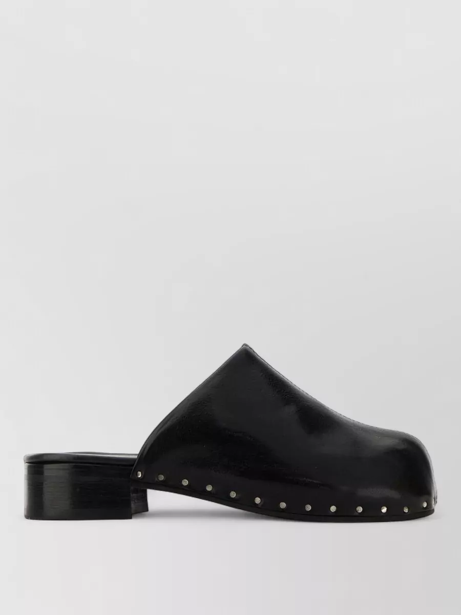 Our Legacy Leather Mules