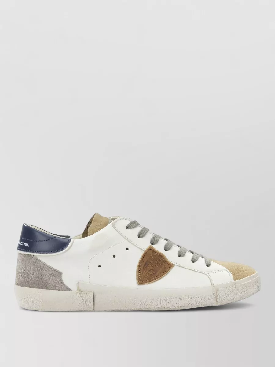 Philippe Model Leather Lace-Up Sneakers