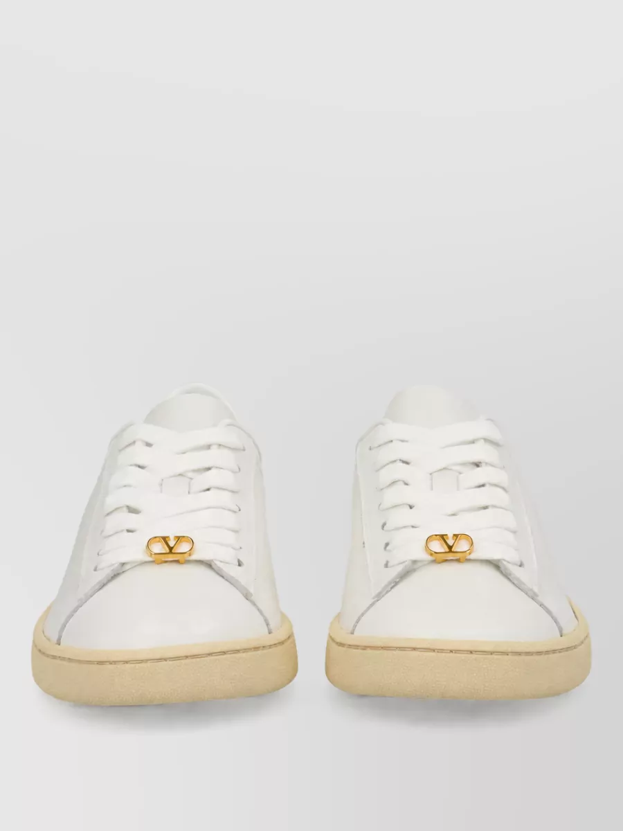 Valentino Garavani Royco Lace Up Sneakers Low Top