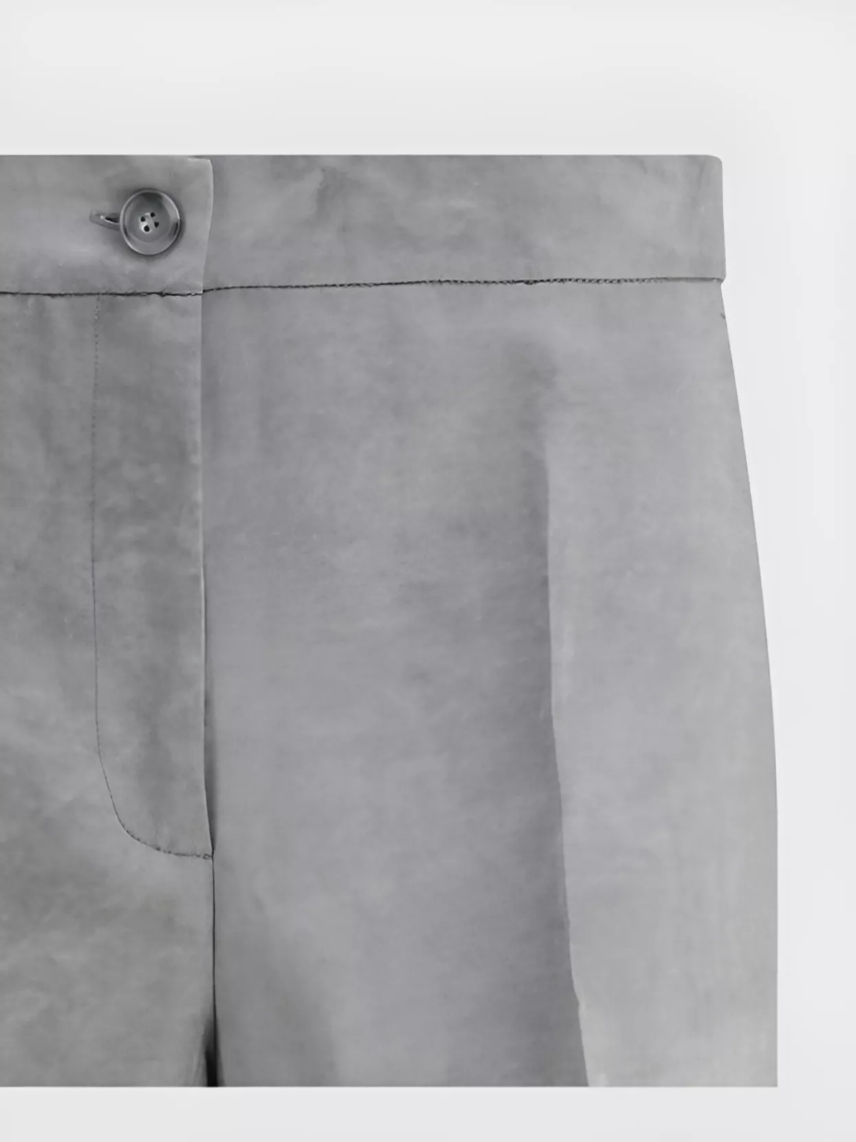 Pinko Modern Flamed Finish Wide Leg Trousers