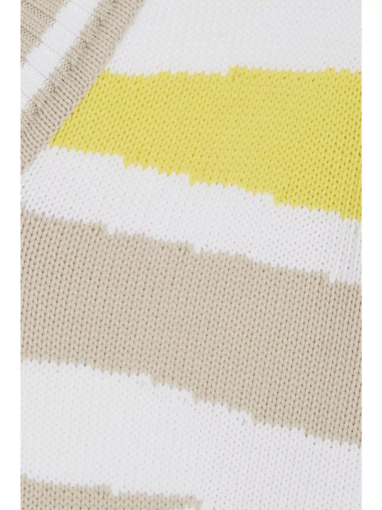 Missoni Knitwear With V-neck And Striped Pattern In Metallic