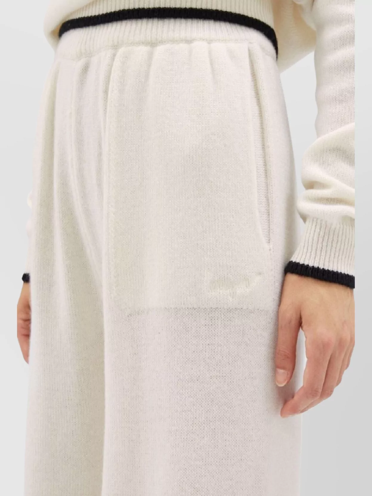 Msgm Wool Blend Women's Trousers