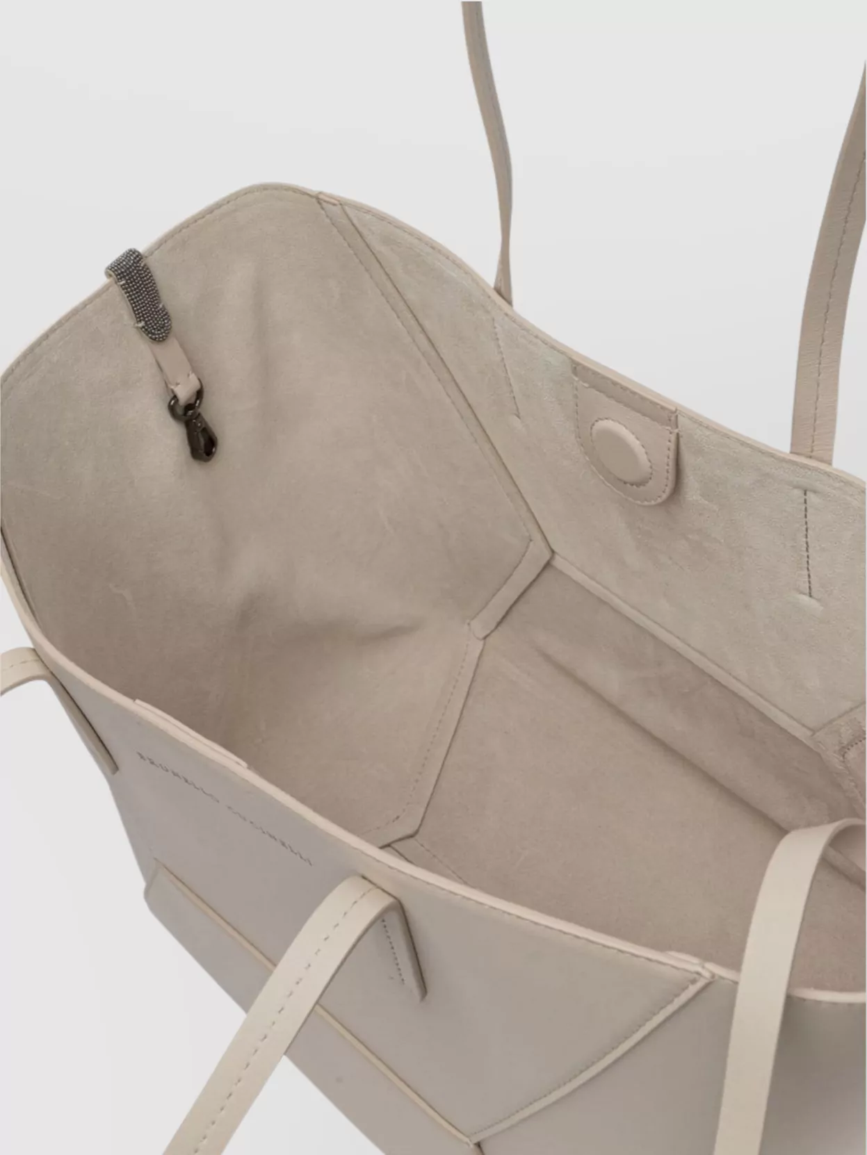 BRUNELLO CUCINELLI DOUBLE HANDLE SHOULDER BAGS