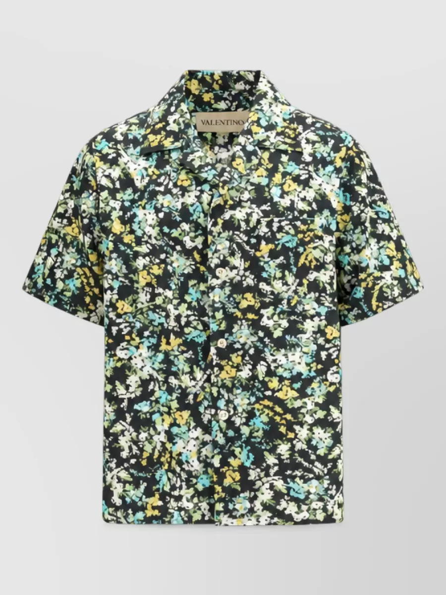 Valentino Garavani Patterned Cotton Shirt