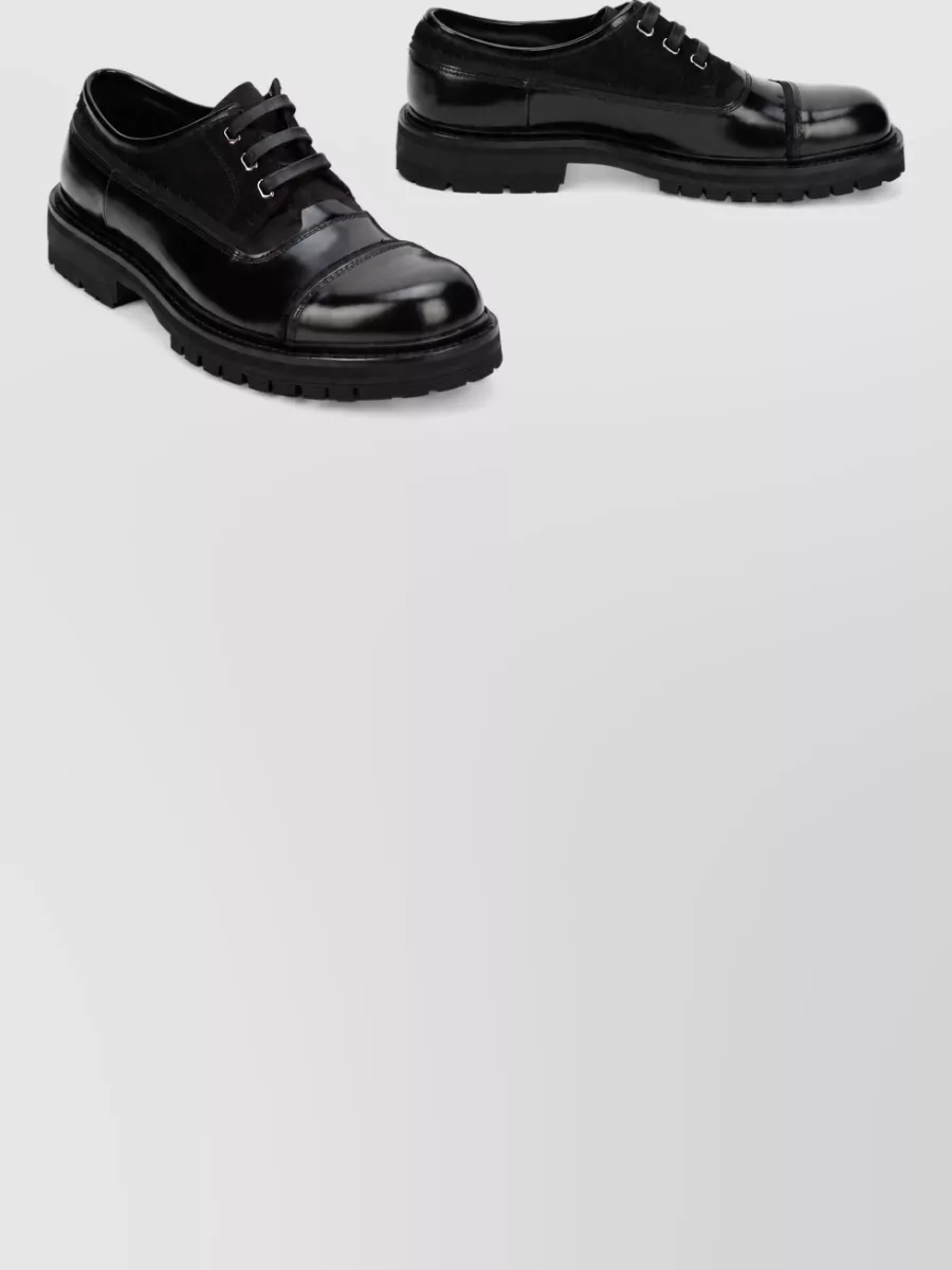 Dolce&Gabbana leather derby shoes
