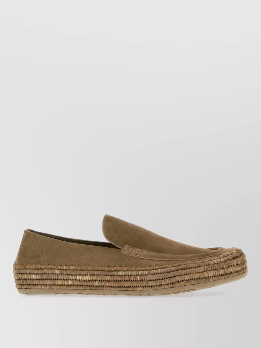 Loewe Paula's Ibiza suede espadrilles
