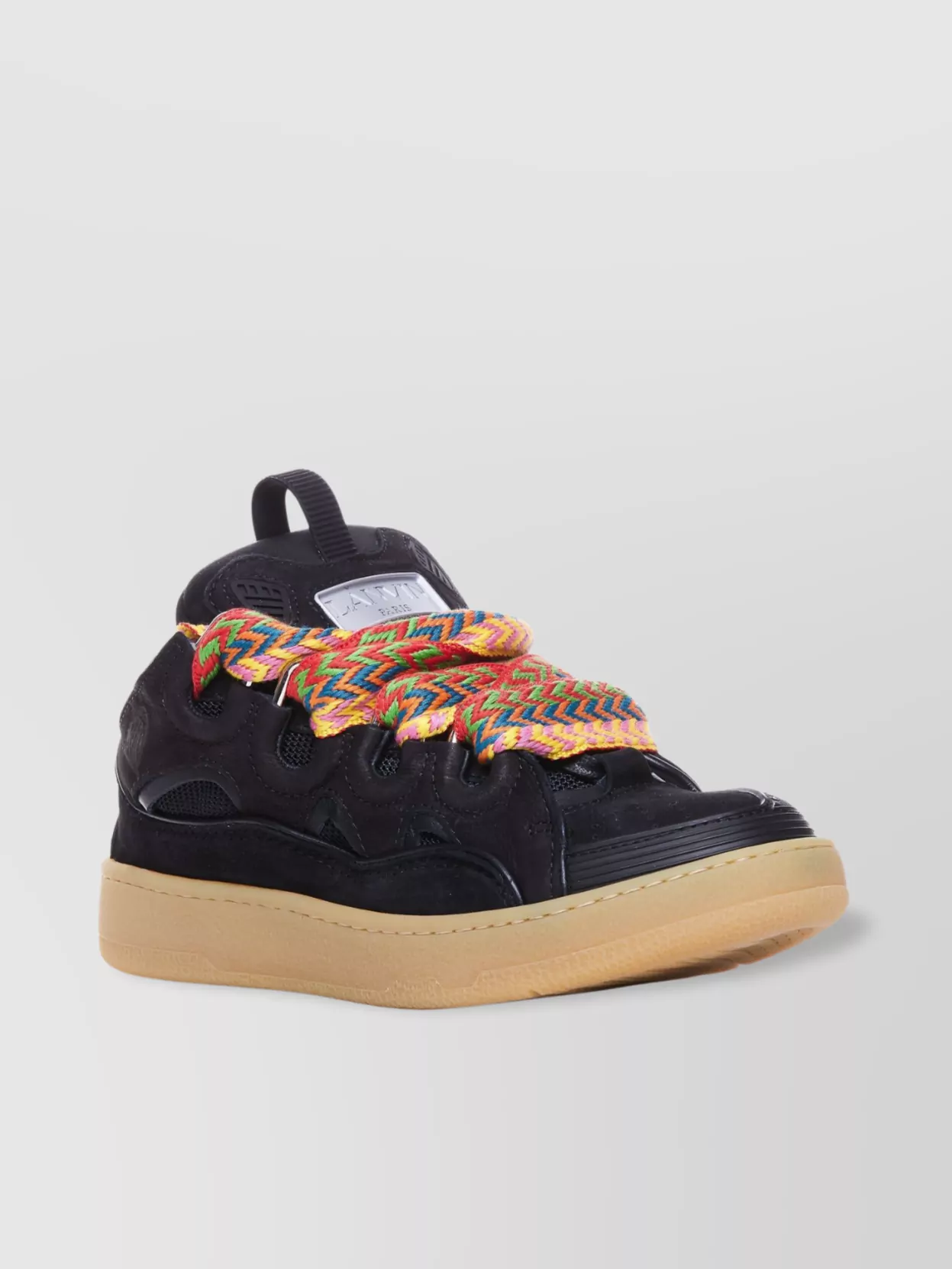 Lanvin Low Top Sneakers Colorful Laces