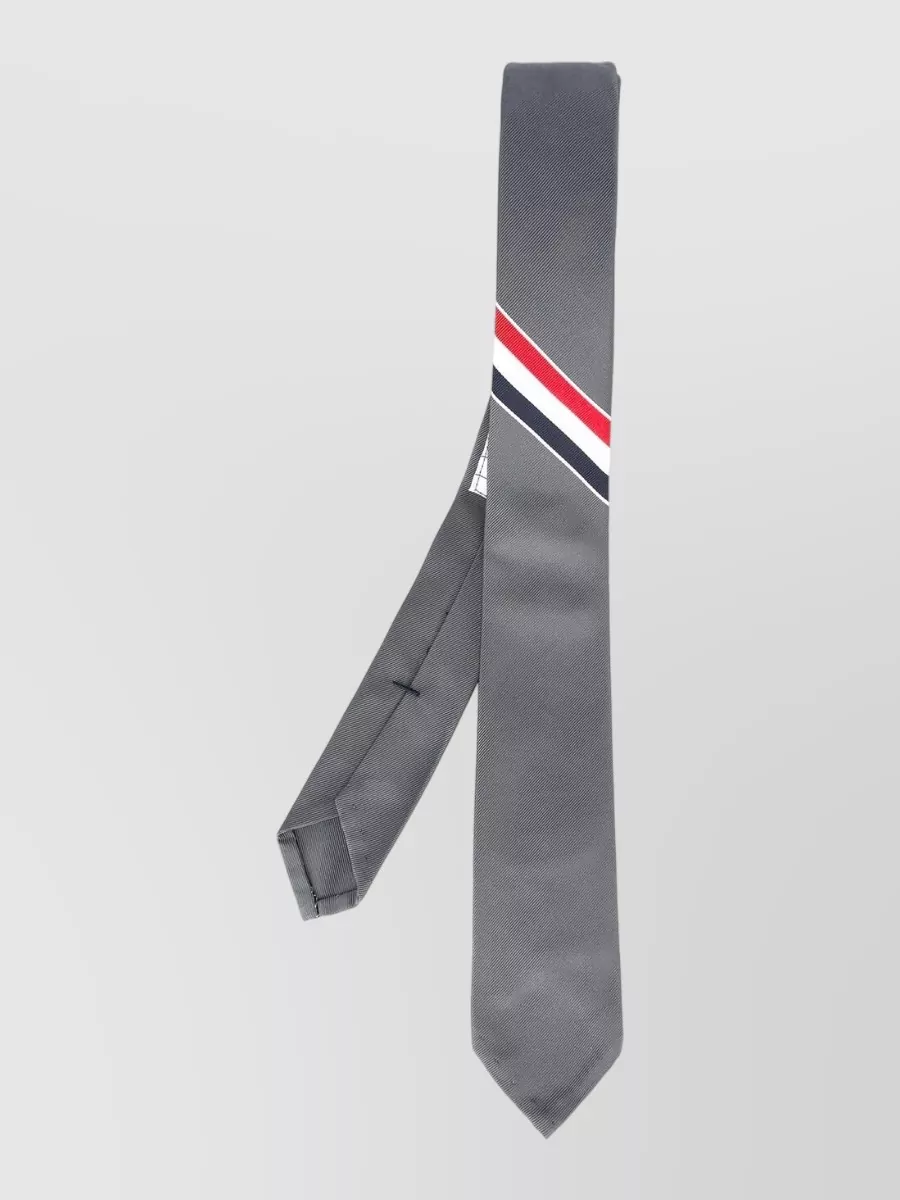 Thom Browne silk grosgrain tie