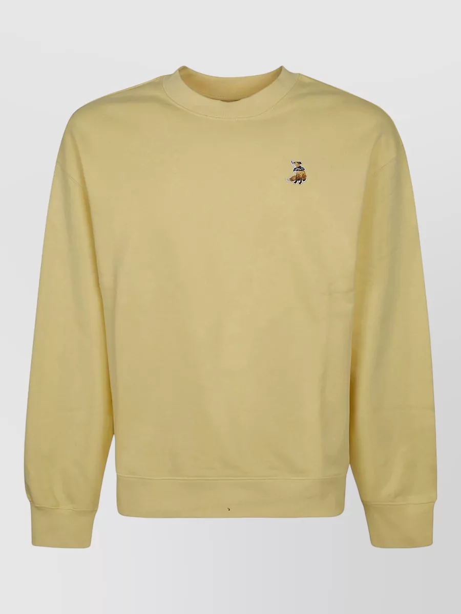 Maison Kitsuné organic cotton relaxed-fit sweatshirt