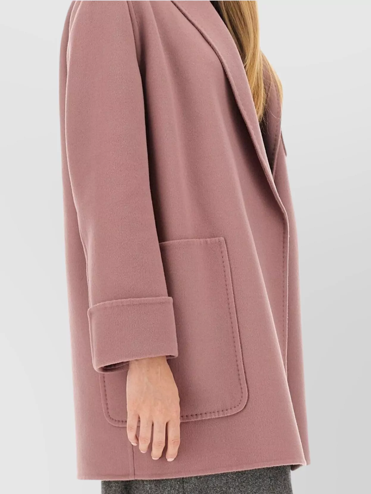 Max Mara Cashmere Blend Belted Jacket