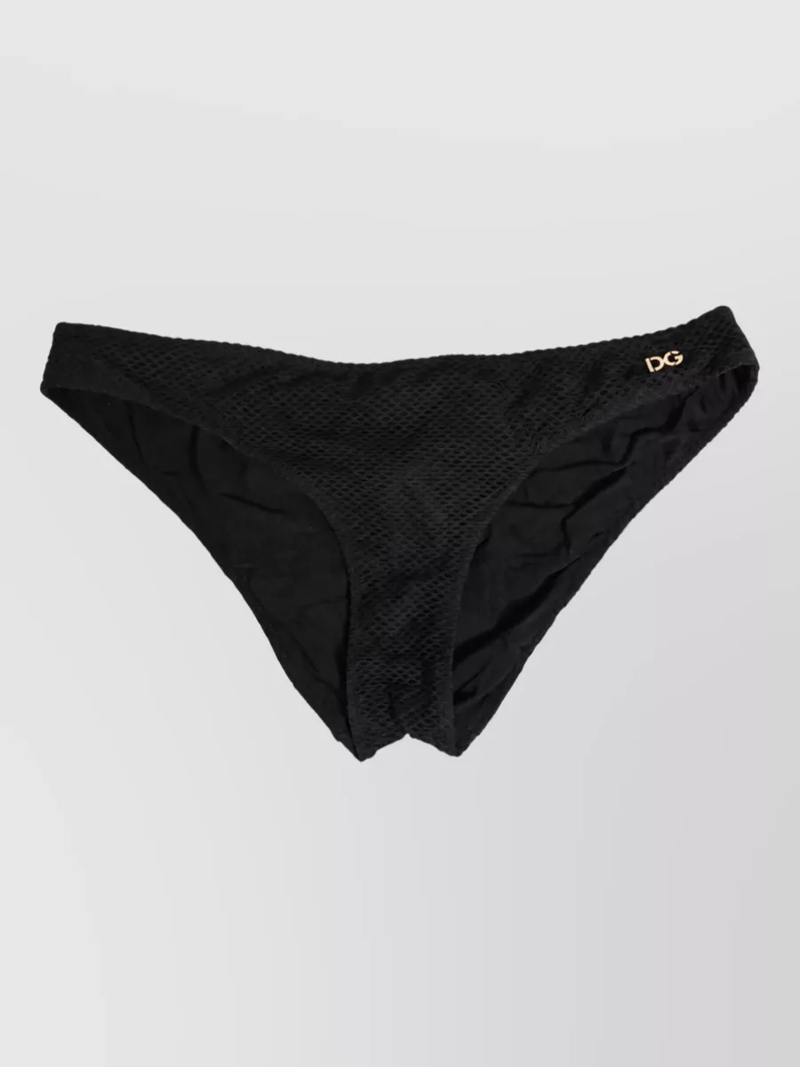 Dolce&Gabbana logo plaque regular brief underwear