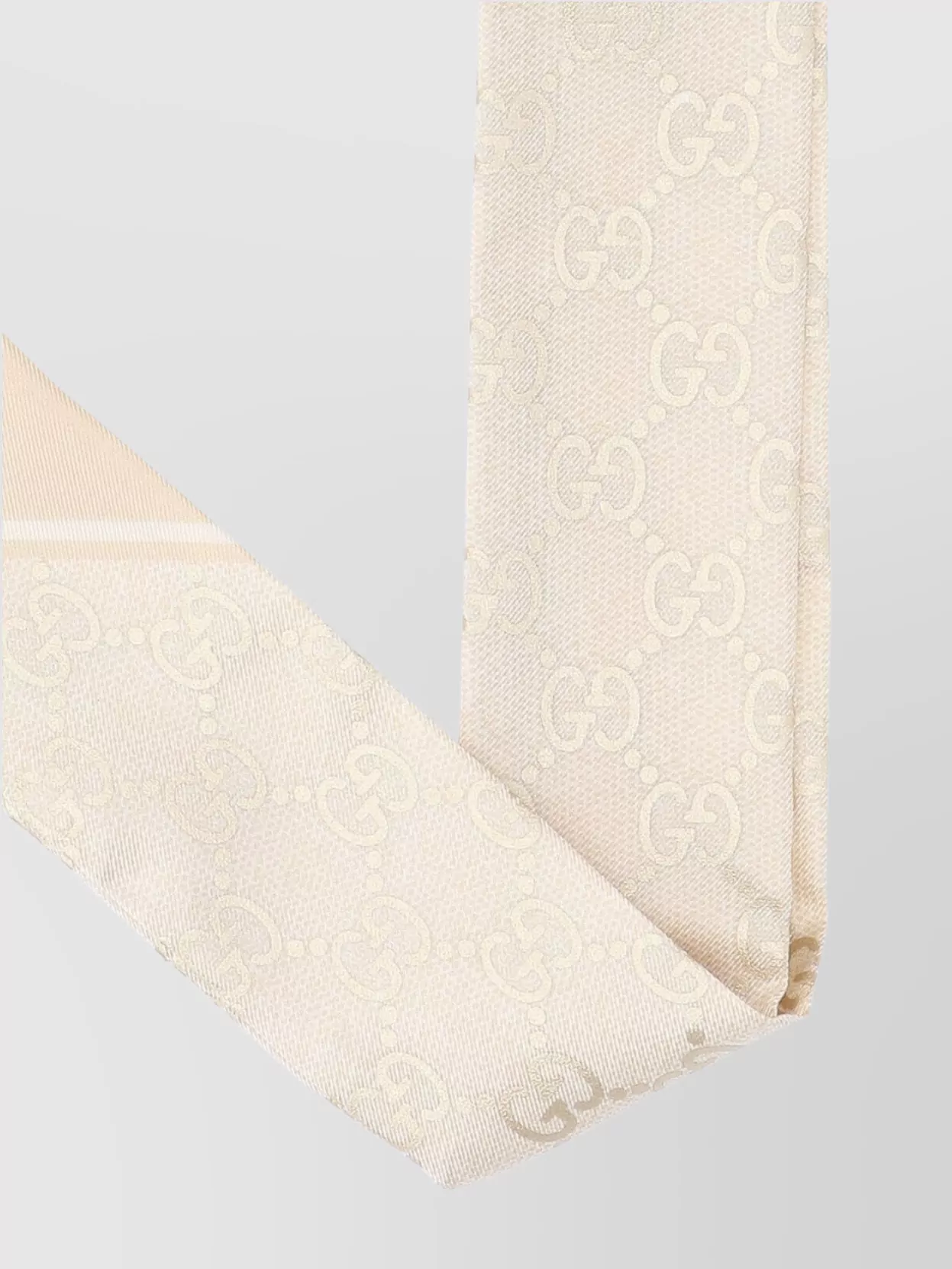 Gucci Reversible Monogram Slim Scarf