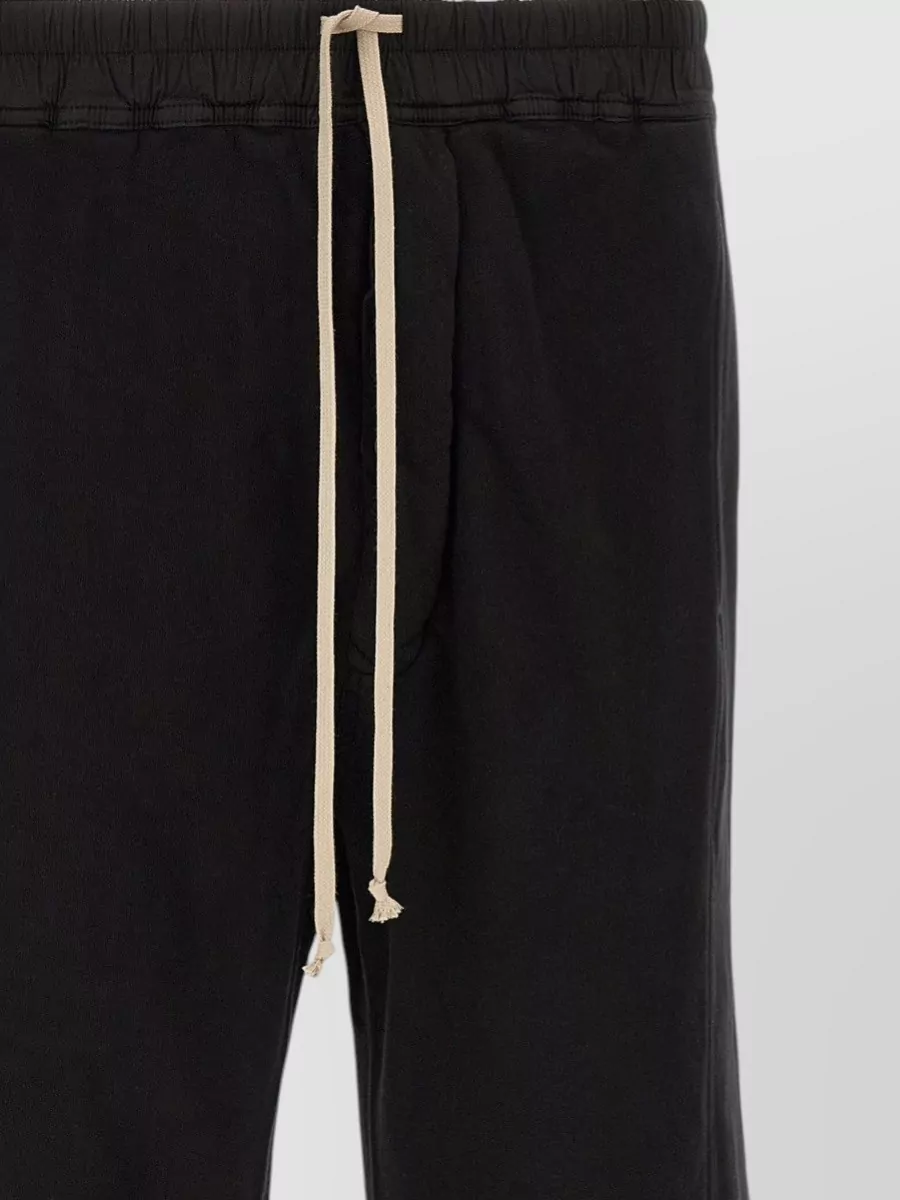 Rick Owens Drkshdw Cotton Wide-Leg Floor-Length Trousers