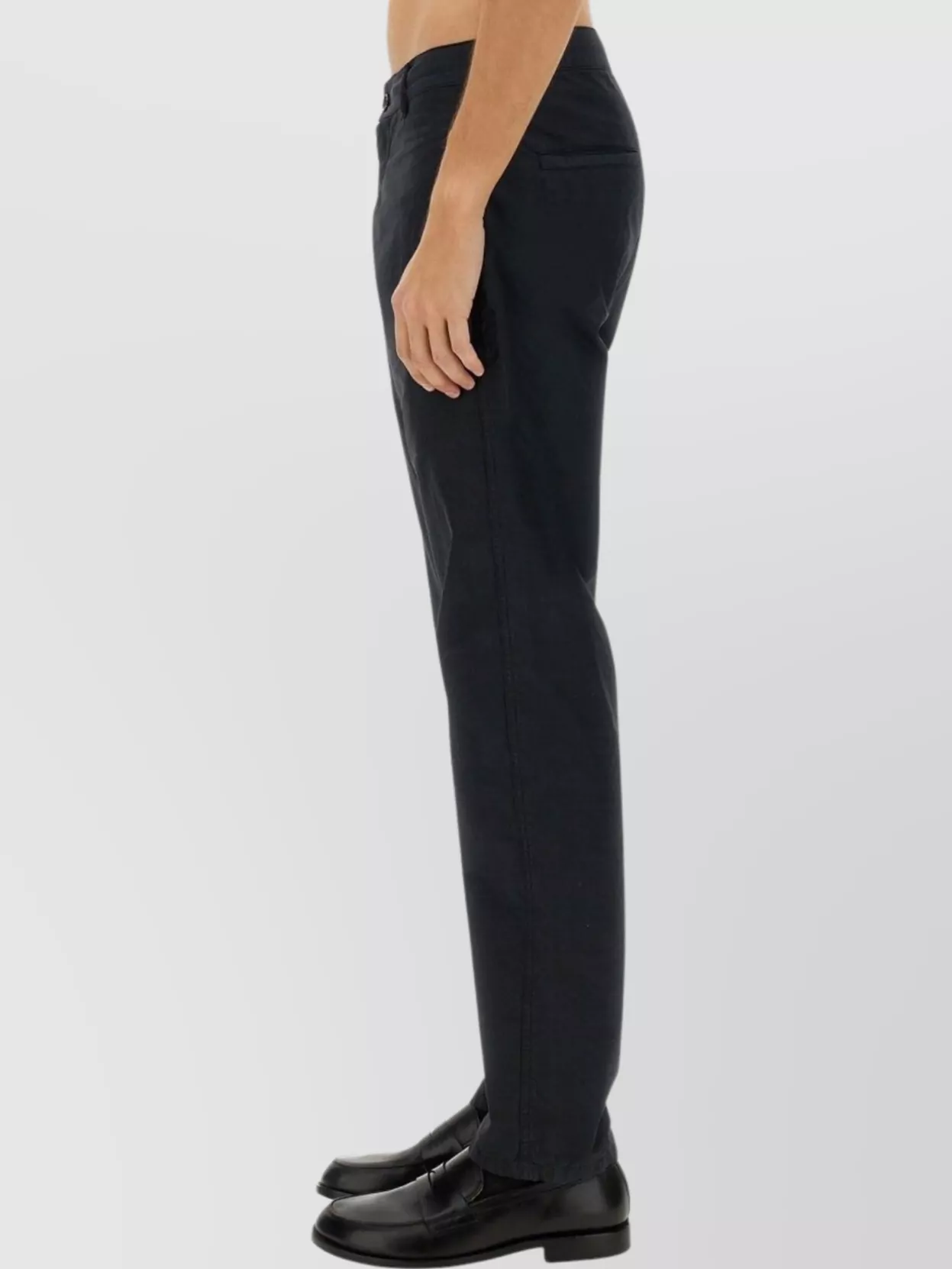 Aspesi Trousers With Functional Pockets And Belt Loops