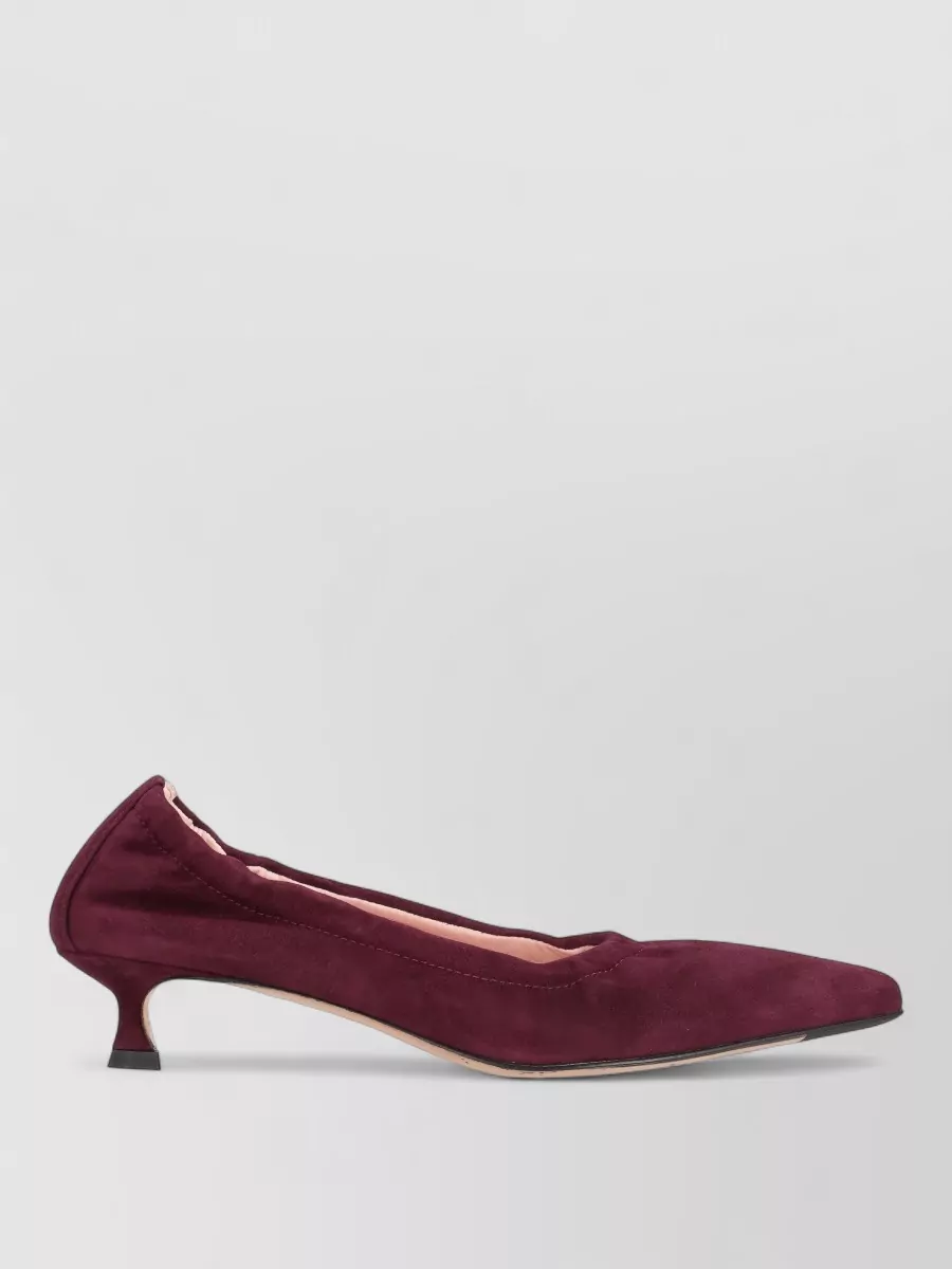 La Rose Suede Ballerina Shoes