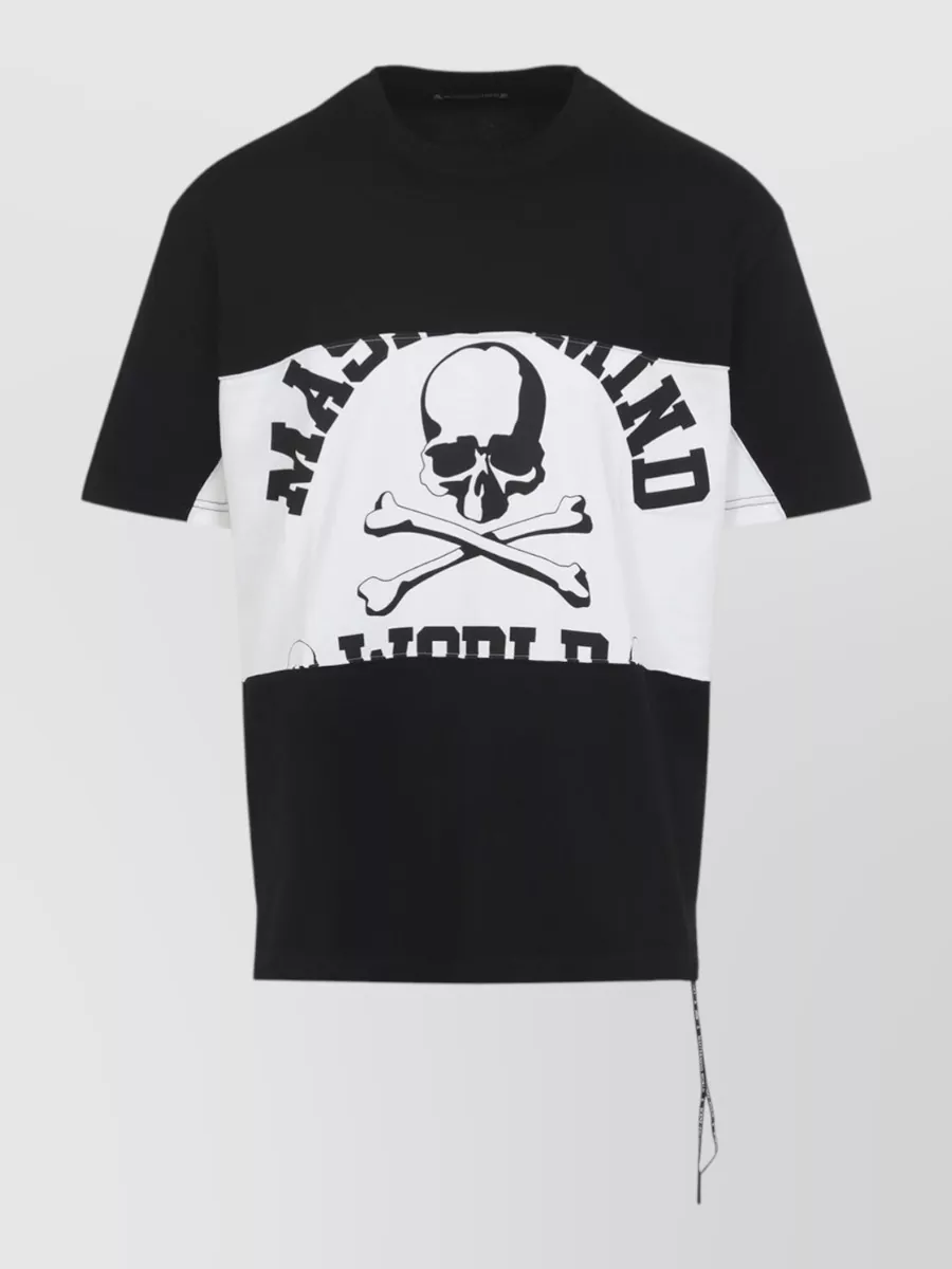 Mastermind World cotton logo print short sleeve t-shirt