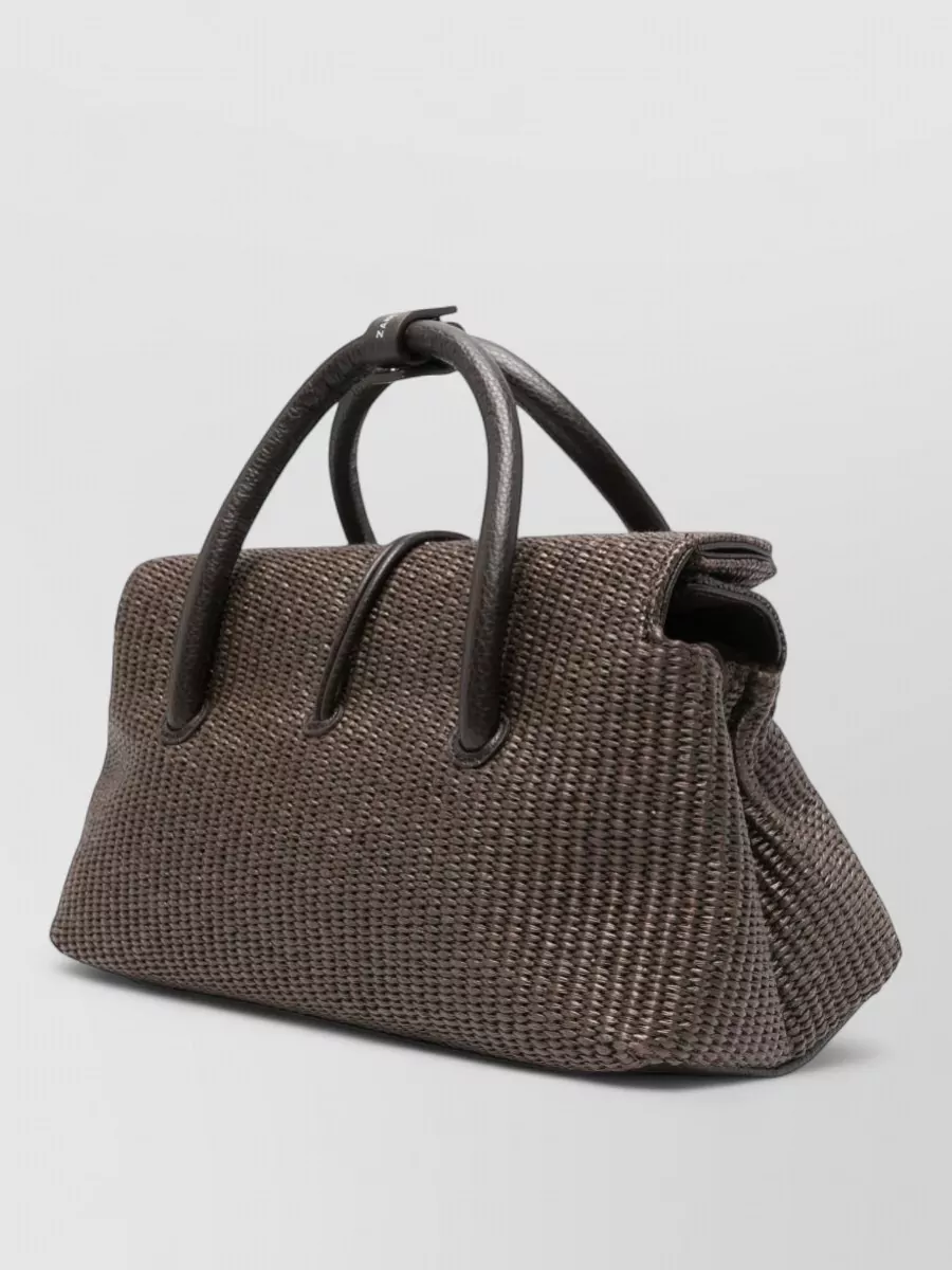 Zanellato Calf Leather Small Tote Bag
