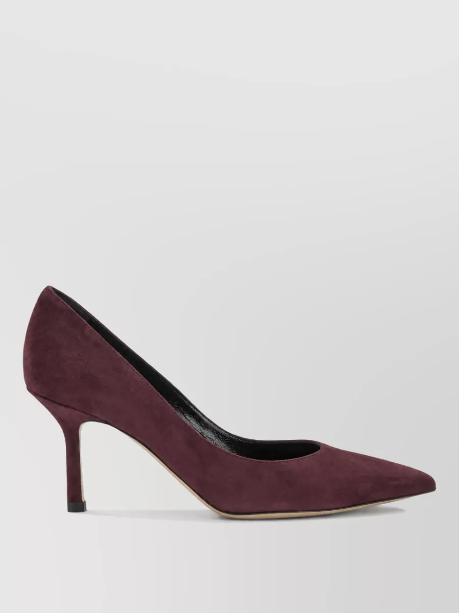 Ninalilou suede leather pumps