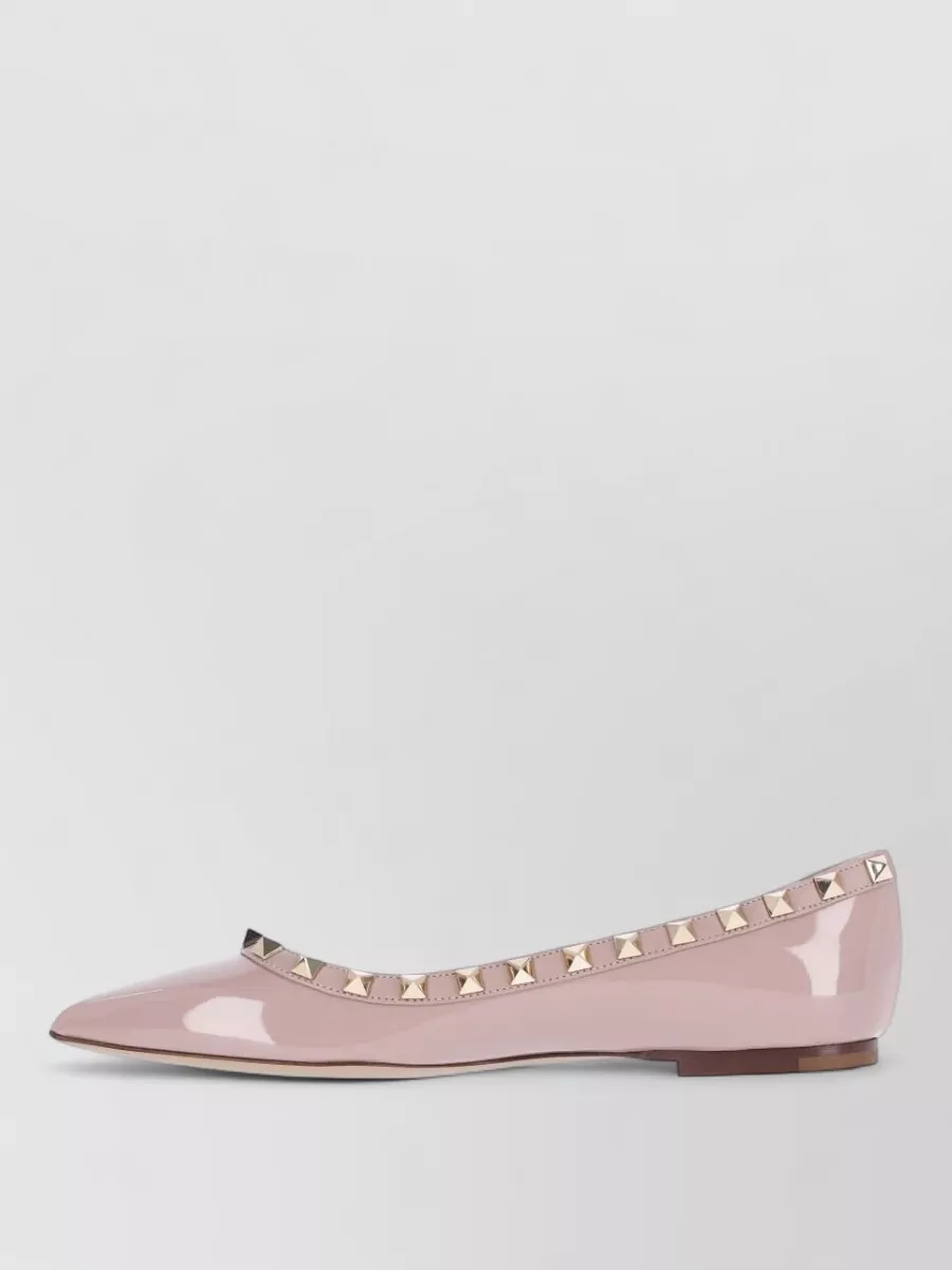 Valentino Garavani Leather Ballerina Shoes