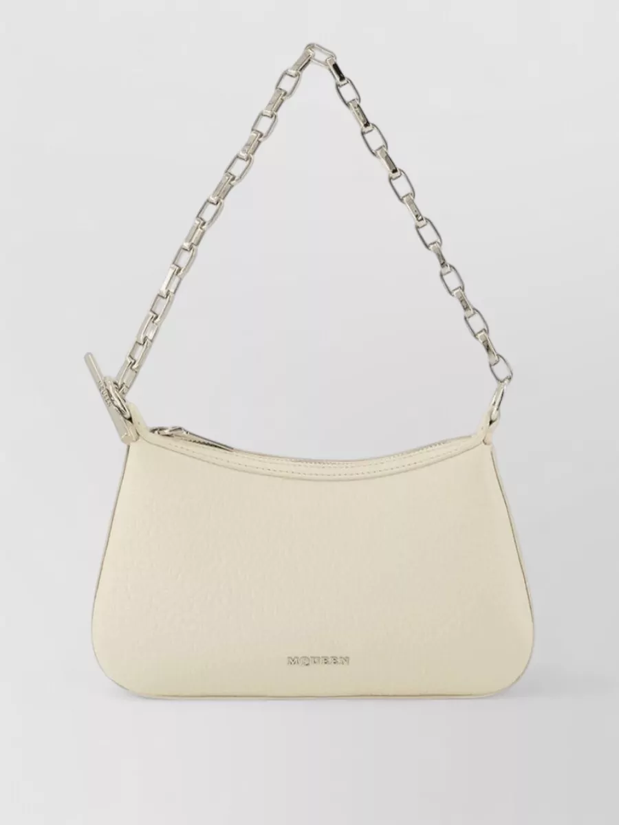 Alexander McQueen mini leather clutch bag