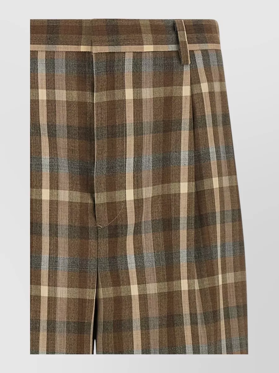 Auralee Wool Wide-leg Trousers