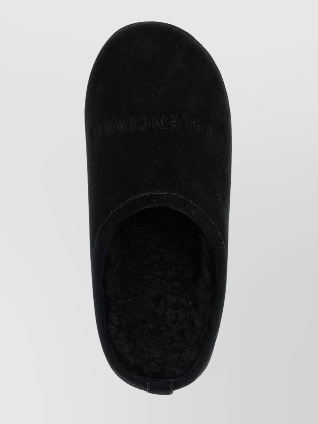 Balenciaga Soft Alaska Platform Slippers With Round Toe